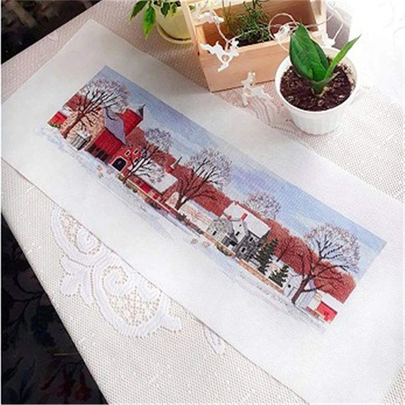 ZZ6012 Cross stitch kits Cross-stitch Christmas Home decor embroidery complete kit Embroidery kits cross stitch For needlework