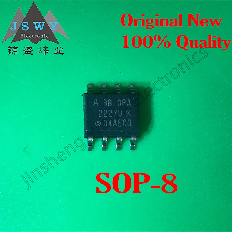 

5 ~ 10 шт. OPA2227UA OPA2227UA/2K5 2227U SOP8 усилитель IC чип 100% новый в наличии БЕСПЛАТНАЯ ДОСТАВКА