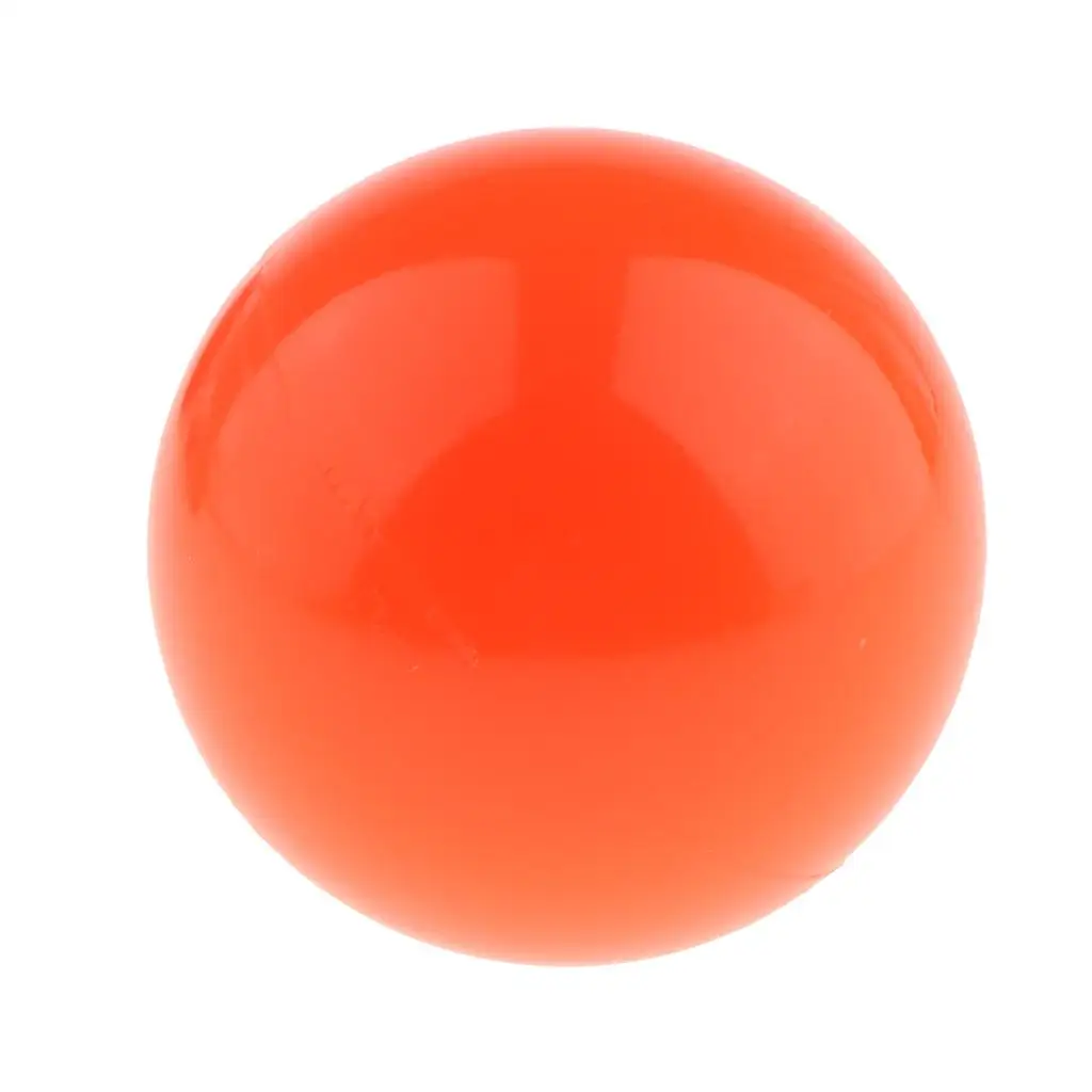 Bola de massagem confortável para exercícios musculares, fitness, cor laranja