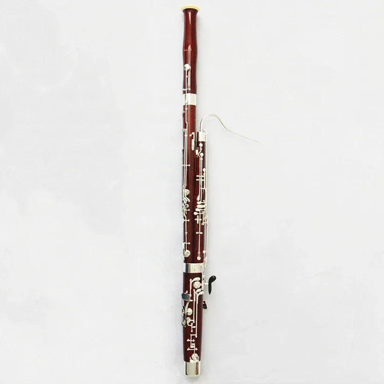 top quality China woodwind instruments good price bass bassoon high end C tone 24 keys bassoon