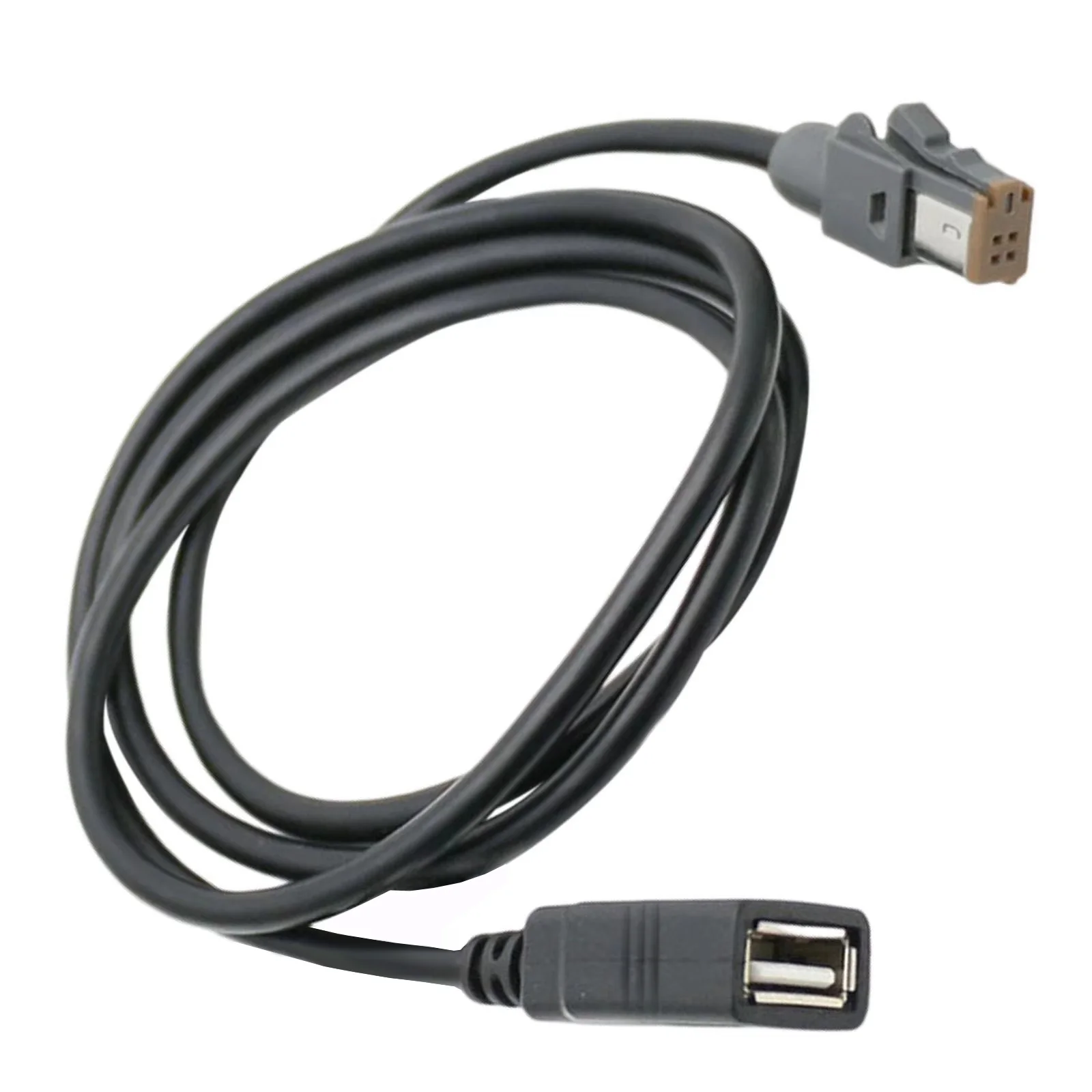 Car Aux Audio Input Media Data Wire Plug To USB Adapter Conector For Outback For Legacy For Forest Man For Suzuki