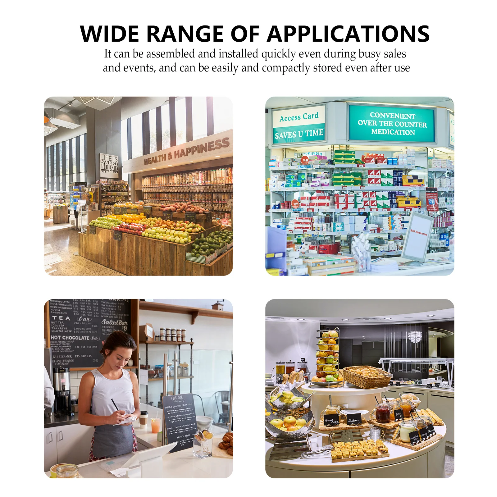 1 set T-shaped Poster Stand Easel Advertising Frames Adjustable Height Sign Display Rack Stainless Steel POP Holder Menu Stand