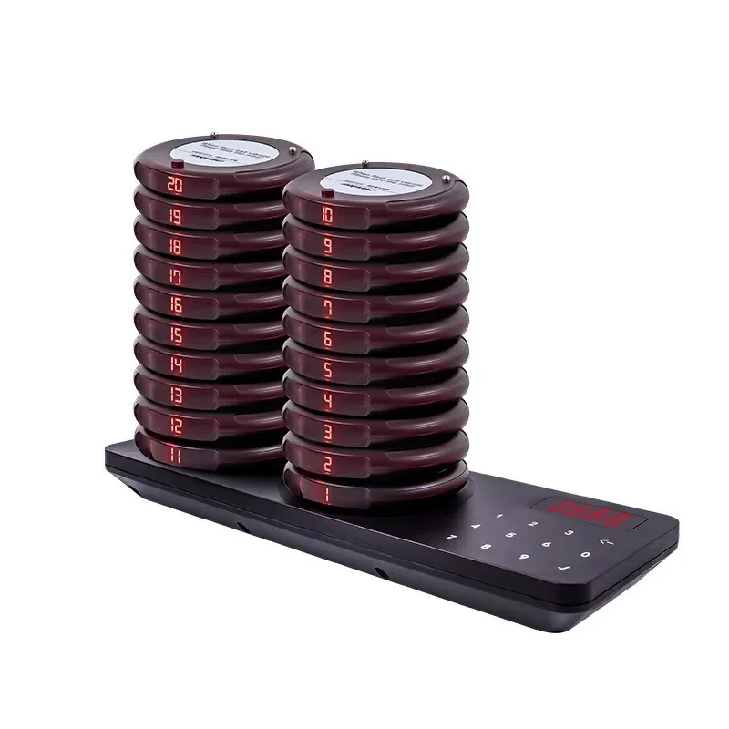 Coffee Shops Bars and Hotels Are Redeveloping Restaurant Pagers Reminder Disks Wireless Calling Systems and Vibrators