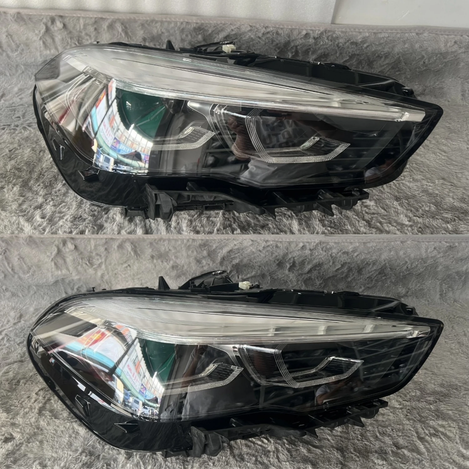 

Подходит для BMW 2 передняя фара 2019-2023 BMW F44 передняя фара BMW M2 Gran Coupe фонарь F44 без вентиляторов и с вентиляторами 2 версии