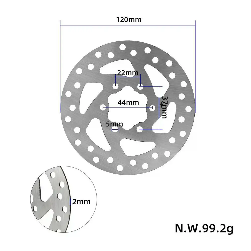 

Тормозной диск 120 мм для электросамокатов: безопасность при езде, простая установка, улучшенное управление.