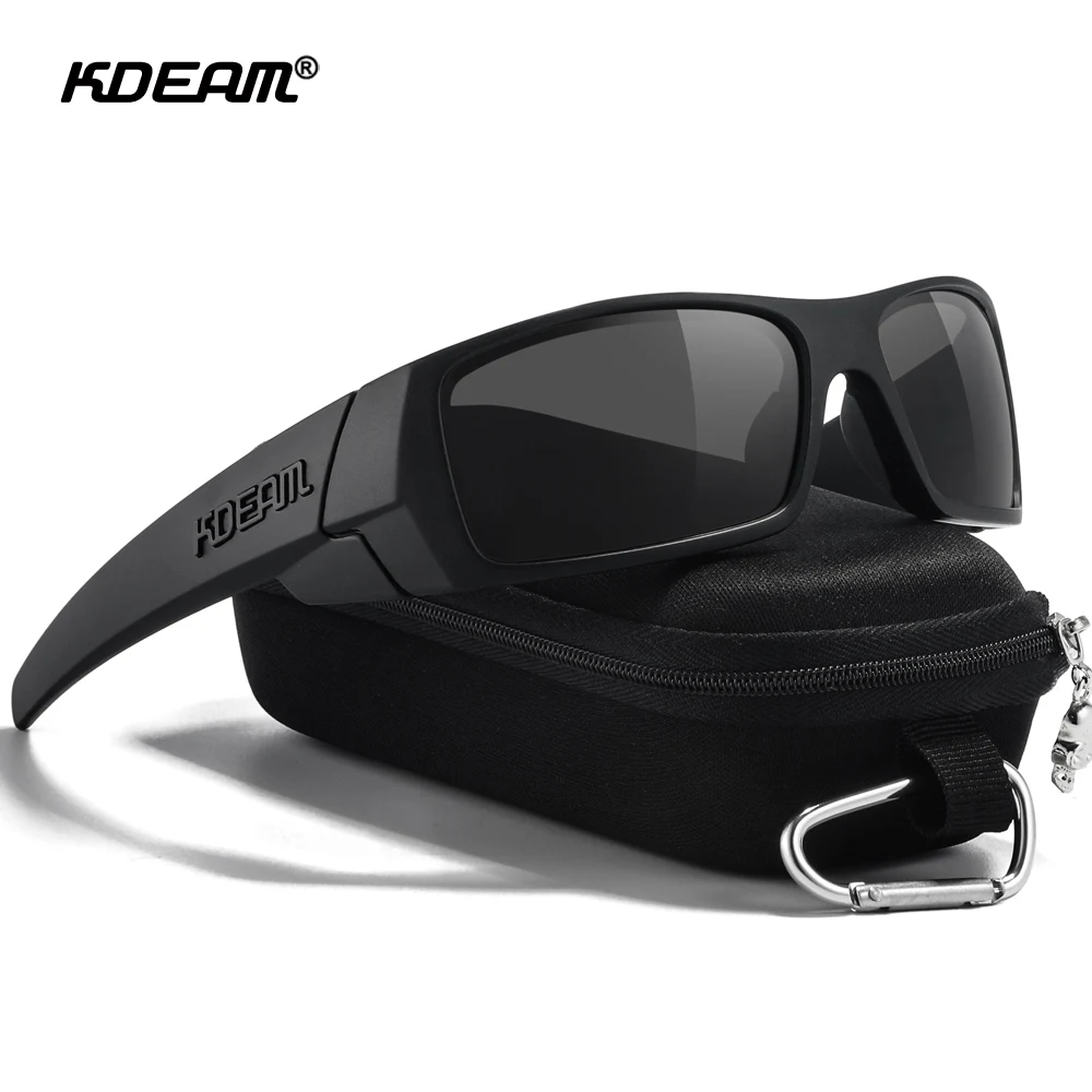 NEW KDEAM Brand Design Men's Polarized Sunglasses Outdoor Sports Photochromic Sun Glasses For Fishing Women Shades Eyewear UV400