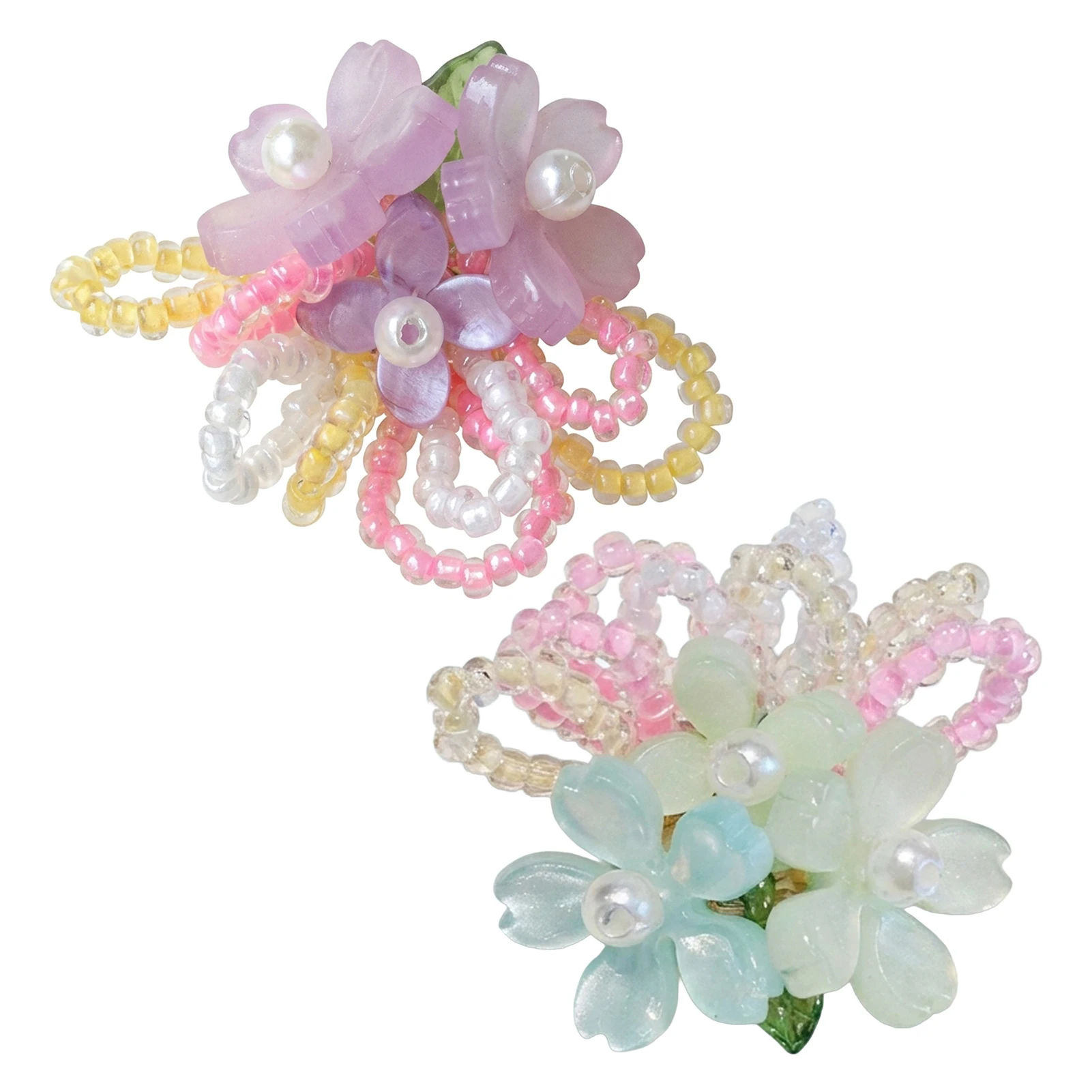 Hand-made Woven Begonia-Flower Shoe Accessory DIY Decoration For Shoes Bags