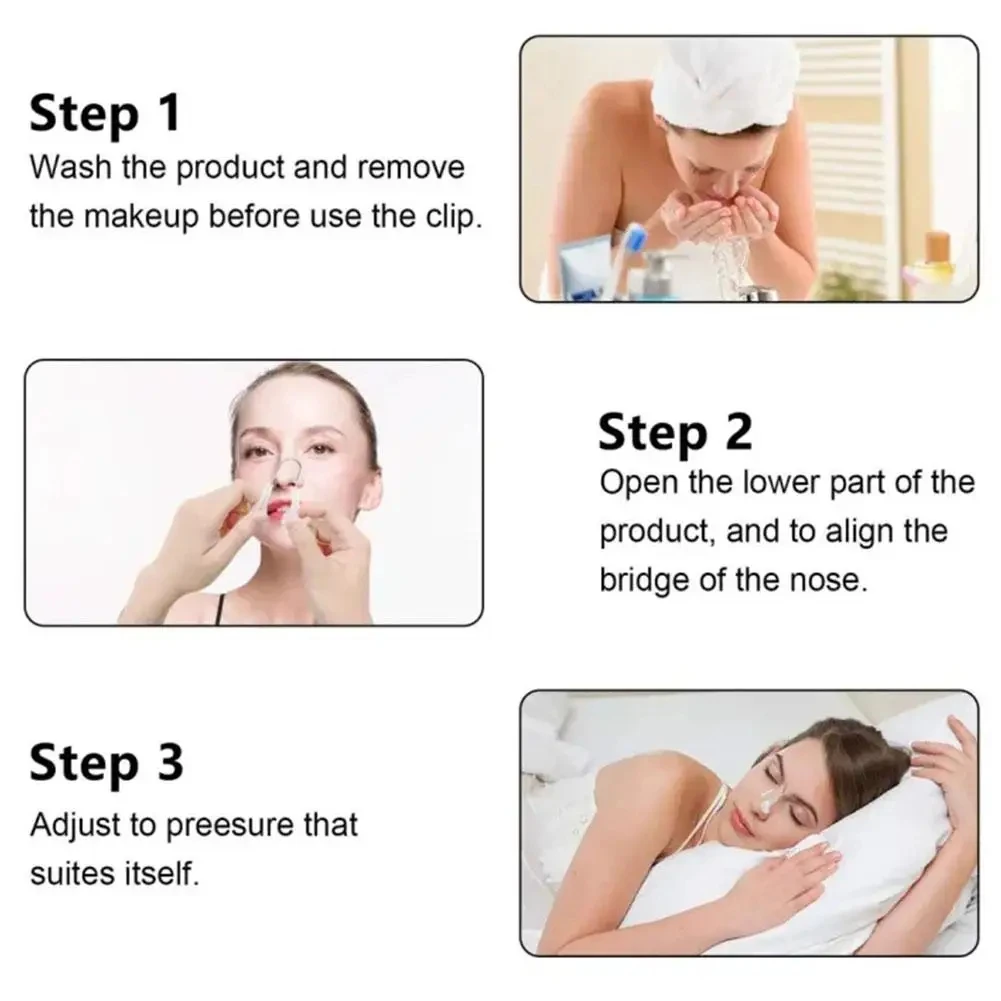 Nose Shaper Nose Up Shaping Machine Lifting Bridge Straightening Nose Clip Face Lift Nose Up Clip Facial Corrector Beauty Tool