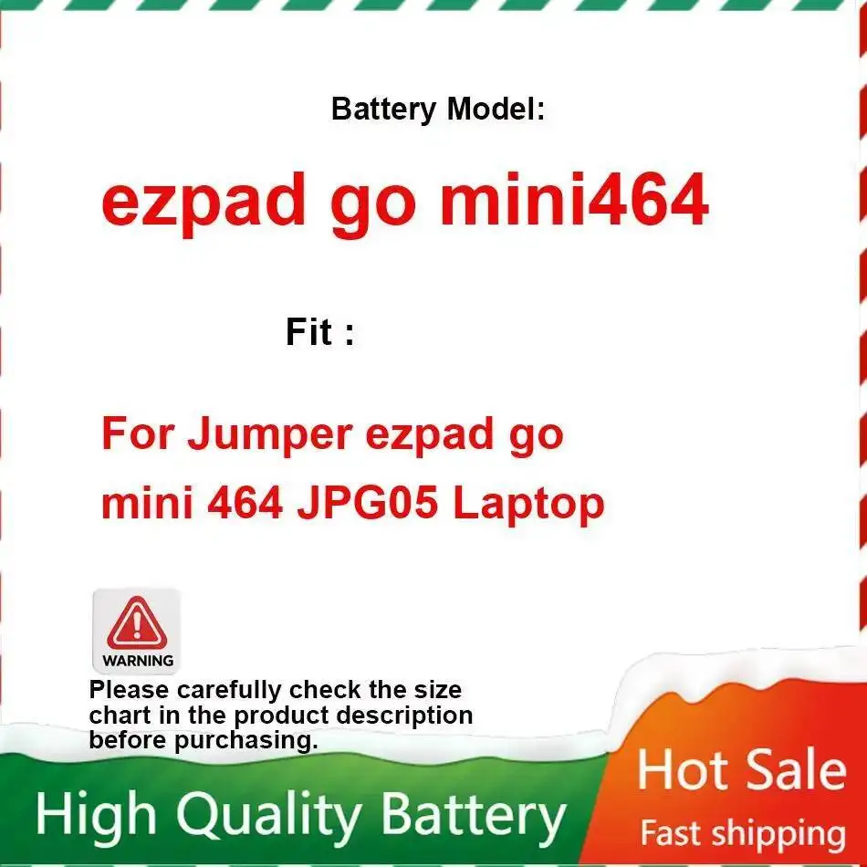 

Для ноутбука Jumper Ezpad GO Mini 464 JPG05 Mini 464 2500 мАч износостойкий аккумулятор