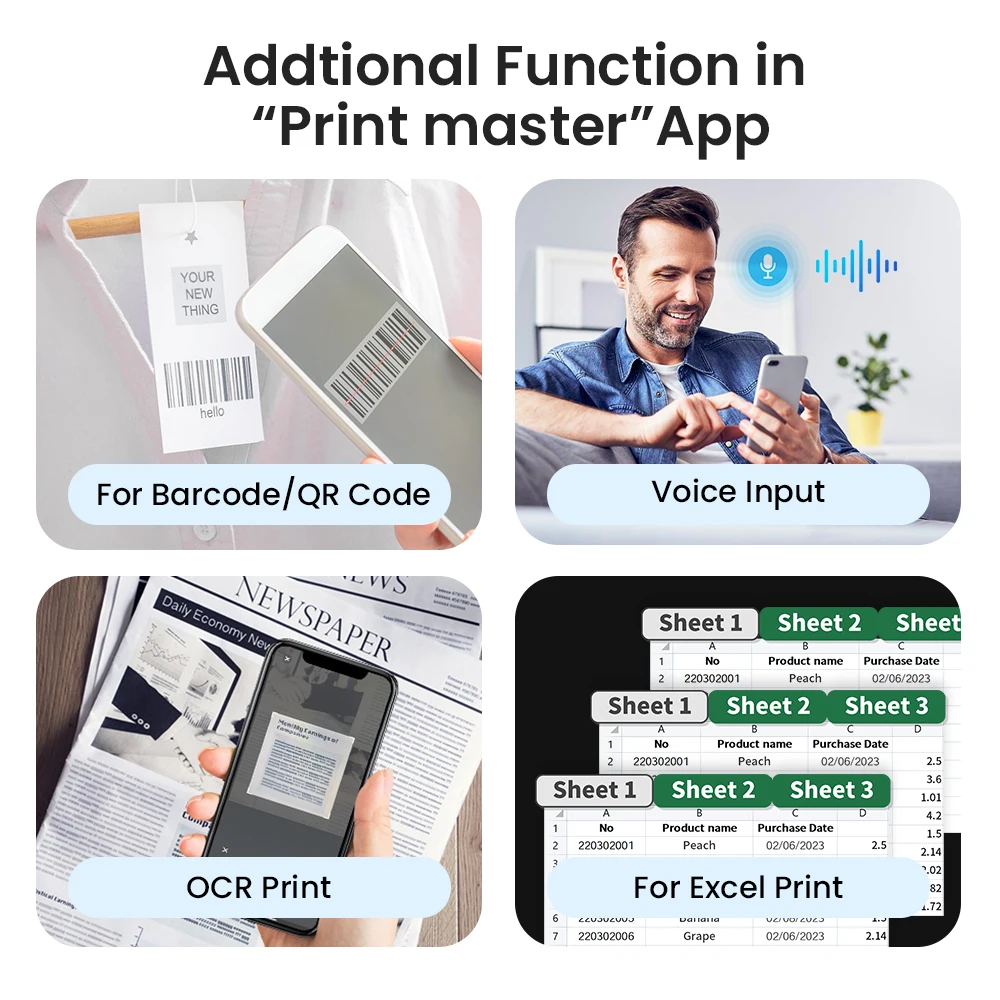 เครื่องพิมพ์ฉลากพกพา Phomemo M - Commercial Printing Inc บทวิจารณ์และราคา