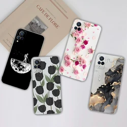 New Case For Vivo V21 V21E Stylish Painted Back Cover Soft TPU Silicone Transparent Shockproof Bumper For Vivo V 21 E Funda Capa