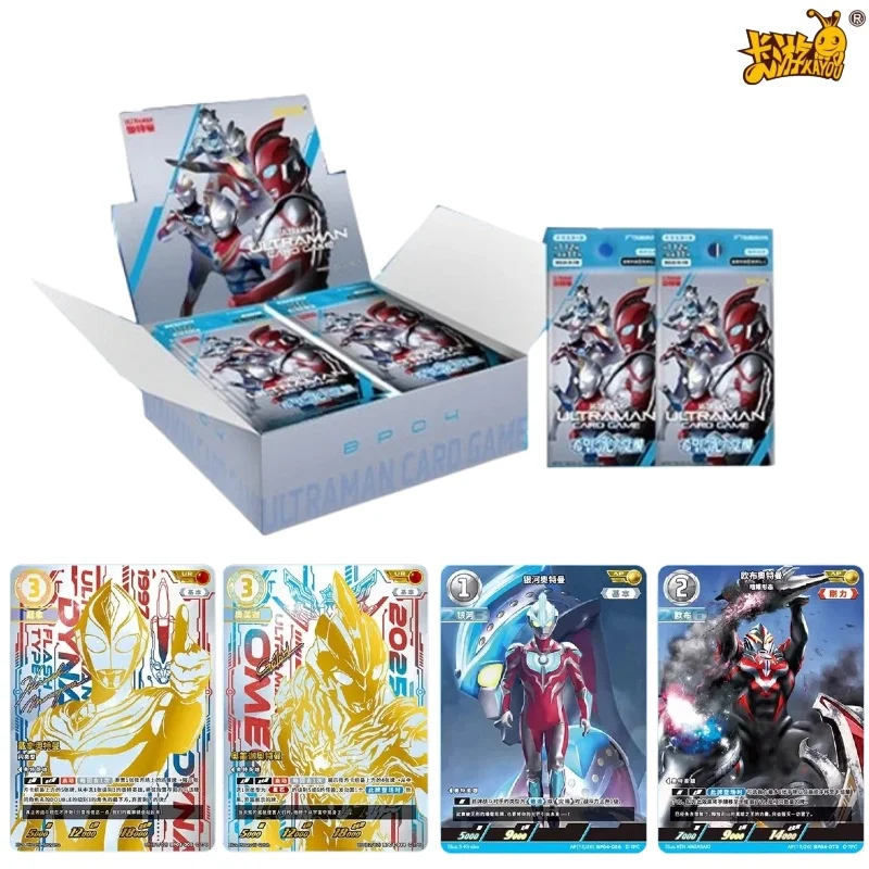 

KAYOU Genuine Ultraman Hope and Light Awakening Trading Cards Tiga Dyna Galaxy Collectible Anime Character Peripheral Battle
