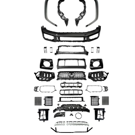 

2025 G CLASS W465 G450D UPGRADE To G63 BODY KITS Для BENZ W465 G63 Решетка переднего бампера Крылья Высококачественный комплект PP для W465 G63