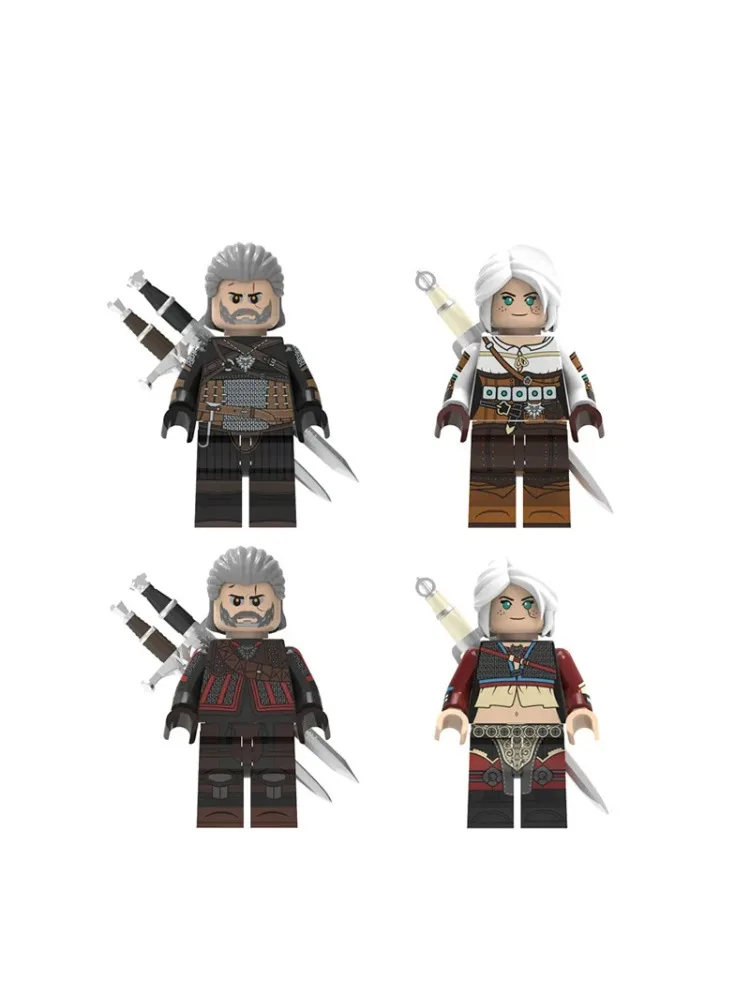 Monster Hunter Renzai Zauberer Geralt Shiri Kinder-Puzzle-Bausatz FT24-27 Sammlerstück für Spiele-Enthusiasten