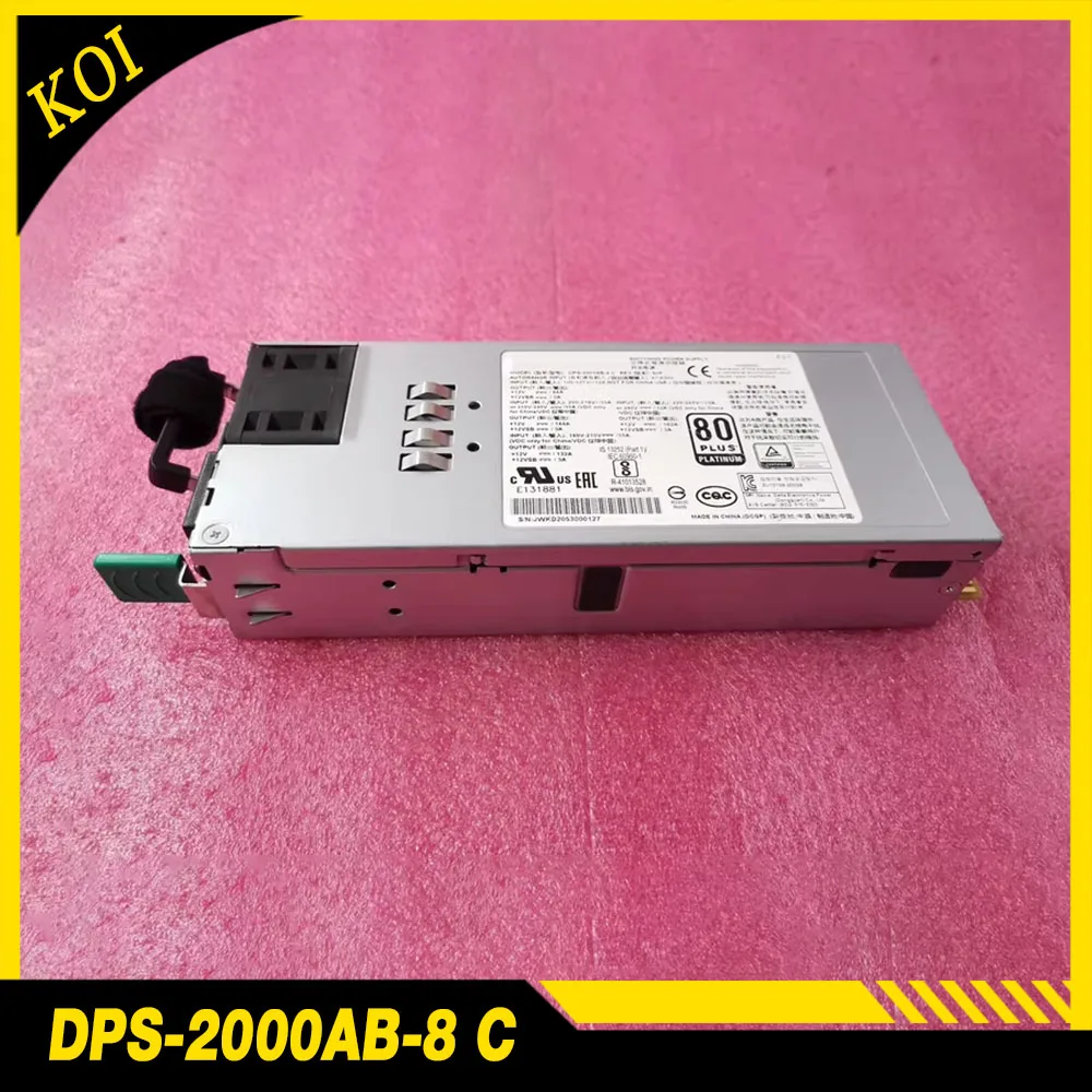 

DPS-2000AB-8 C For Del-ta DPS-2000AB-8C server power supply 2000W redundant power supply CRPS power supply