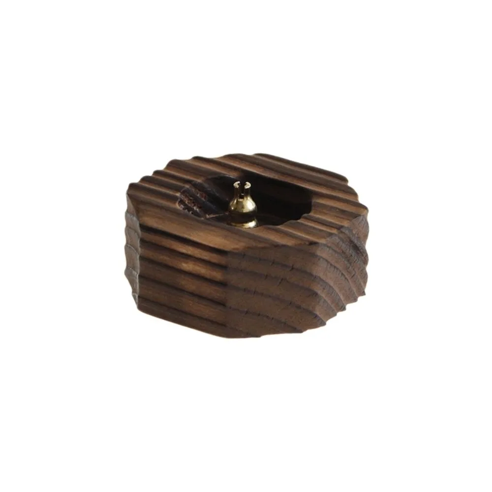 Decorative Wooden Incense Holder Meditation Zen Style Incense Stick Burner Sturdy Retro Agarwood Tray Living Room