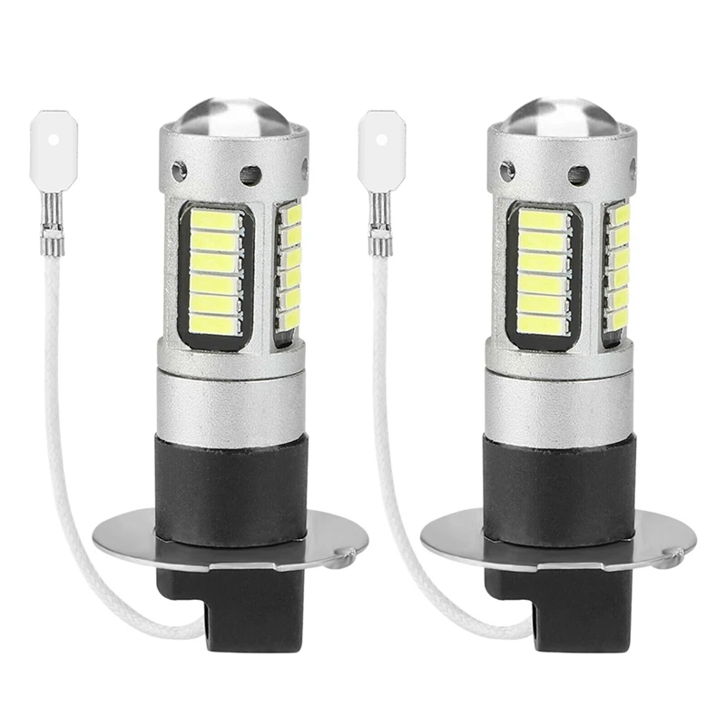 

40Pcs H3 Super Bright LED Fog Driving DRL Light Bulbs Kit 6000K White
