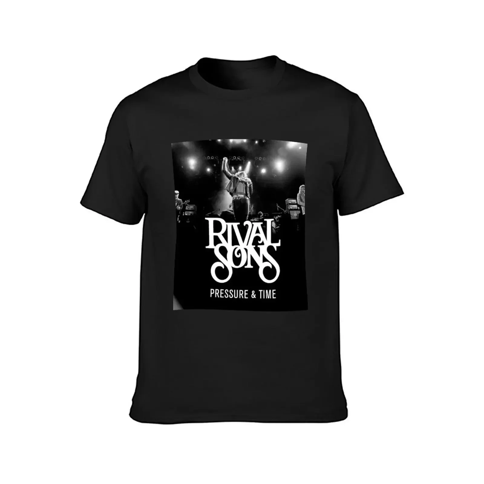 Rival Sons Pressure Time T-Shirt for a boy blacks slim fit t shirts for men