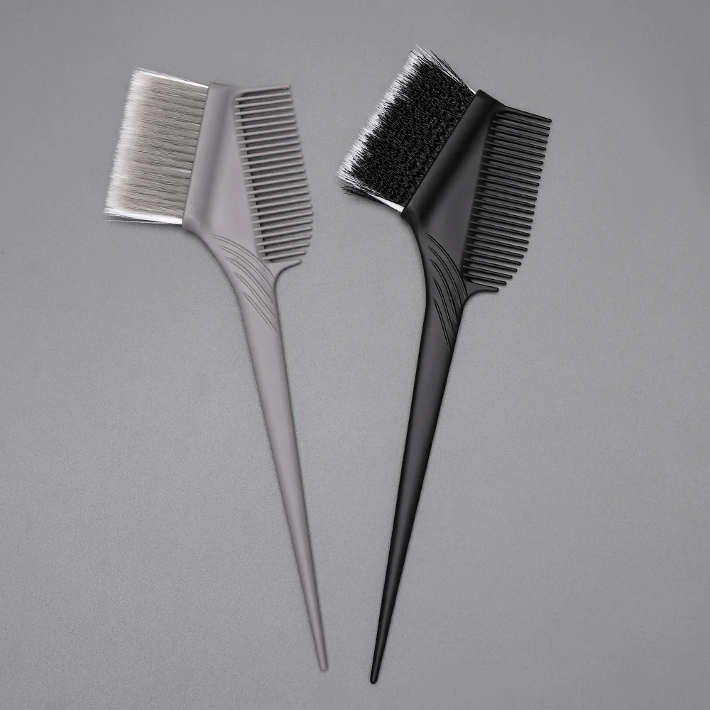 Barbershop Hair Dyeing Coloring Comb Barber Tinting Hair Brush DIY Styling Plastic Color Mixing Bowl Hair Styling Tool