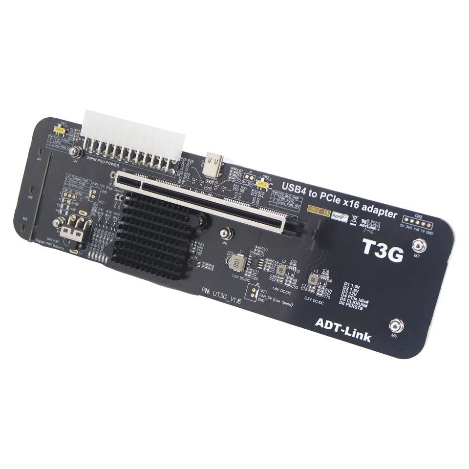 ADT UT3G for NUC ITX STX Notebook PC Graphics Card External USB