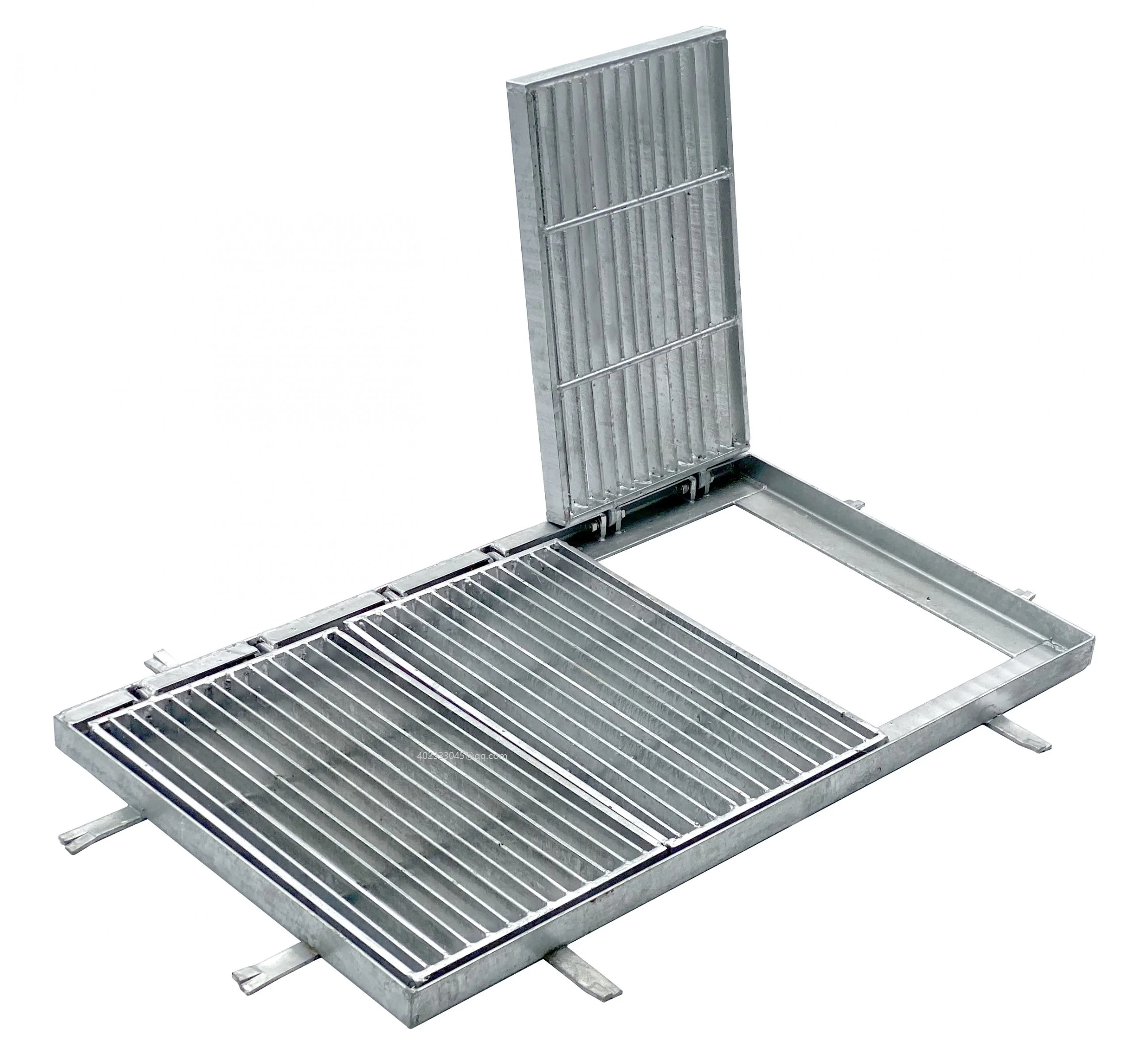 Galvanised Mild Steel Drainage Canal Ditch Cover Trench Drain Gutter Grating