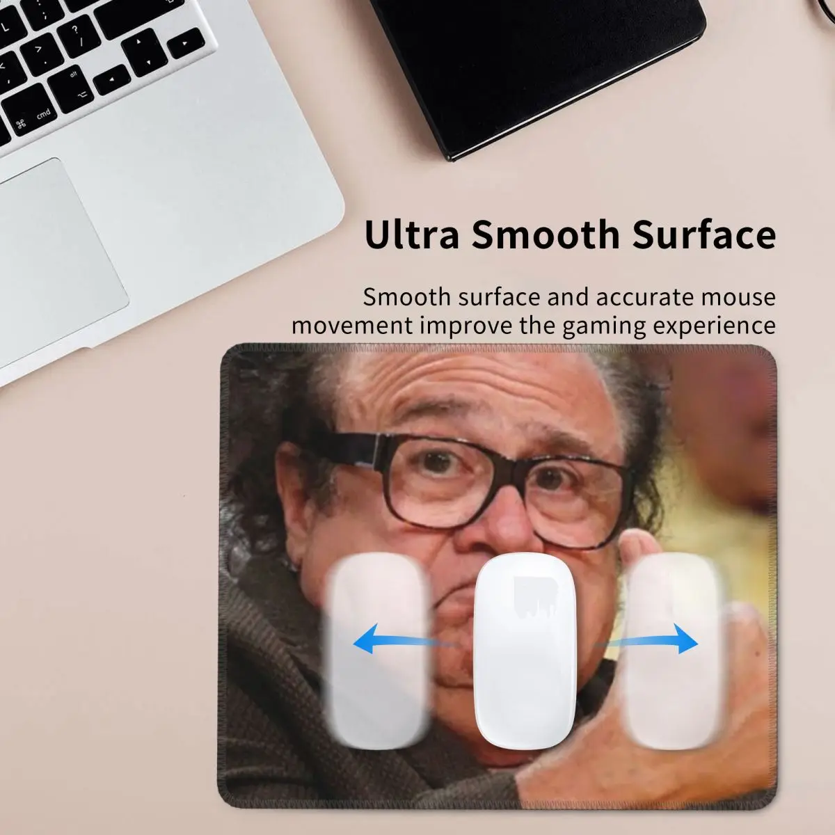 

Коврик для мыши Danny Devito Approves, коврик для мыши, компьютерная клавиатура, игровой коврик для ноутбука, офисные аксессуары, настольные коврики