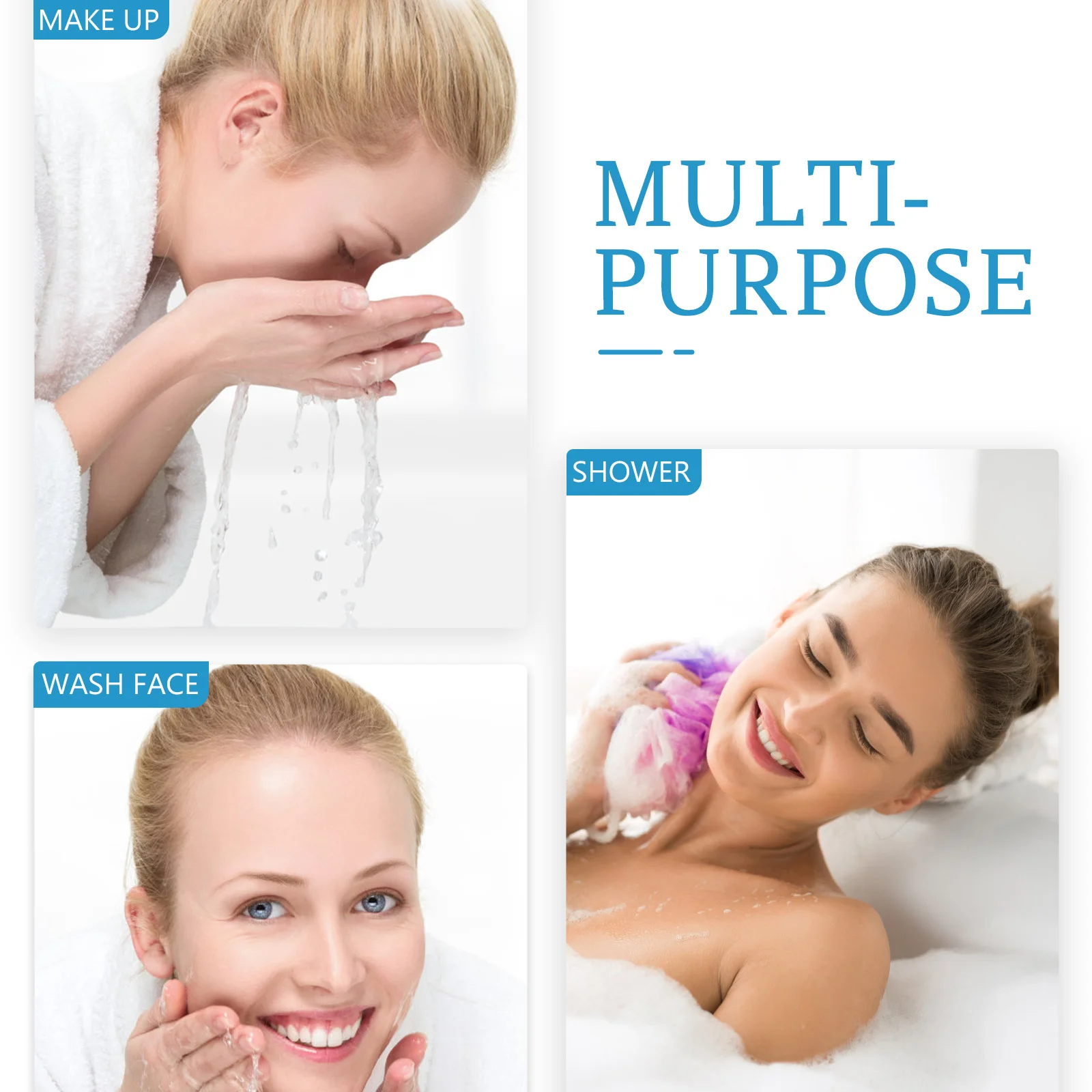 

2Pcs Waterproof Shower Caps Satin Hair Bonnets for Sleeping Soft Breathable Bathing Hats for Women Curly Hair Sleep Caps