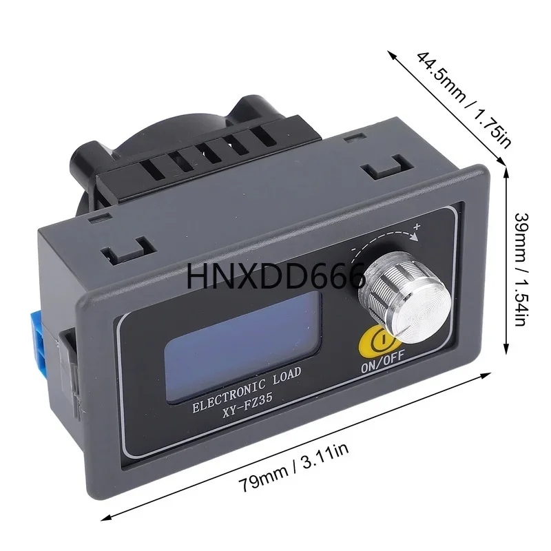 Adjustable Electronic Load Tester 35W 5A DC 5V to 30V Constant Current Module Meter