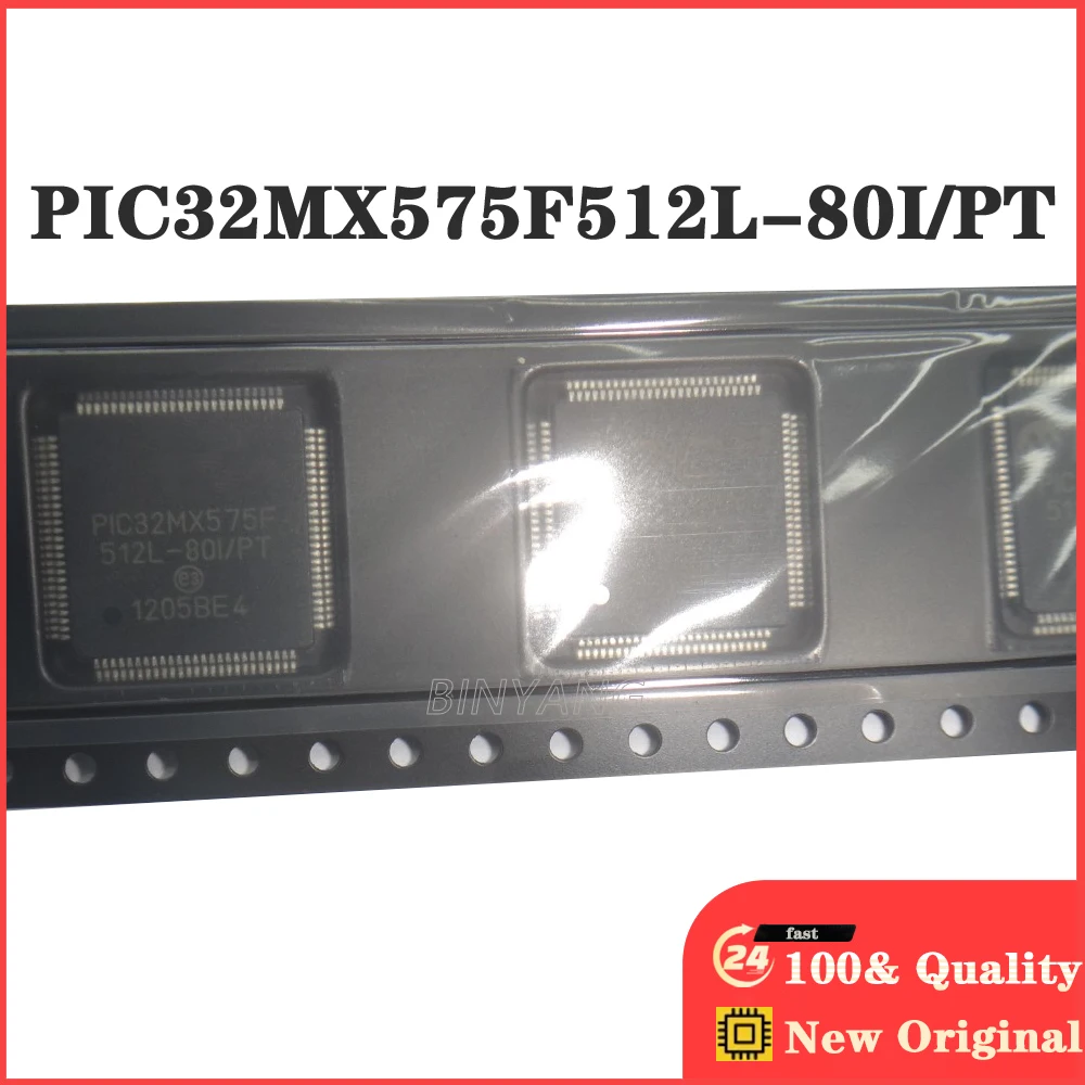 

10pcs/lot PIC32MX575F512L-80I/PT PIC32MX575F512 PIC32MX575 TQFP100 New Original Stock IC Electronic Components