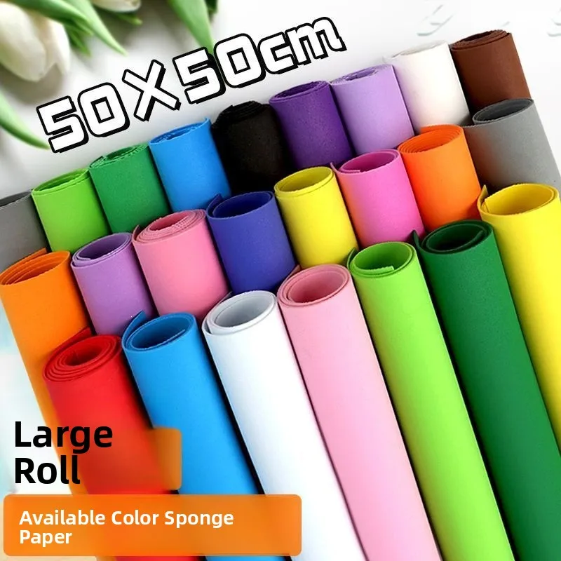 thickened-sponge-paper-for-kindergarten-handmade-wall-stickers-eva-foam-paper-large-size-bubble-foam-paper