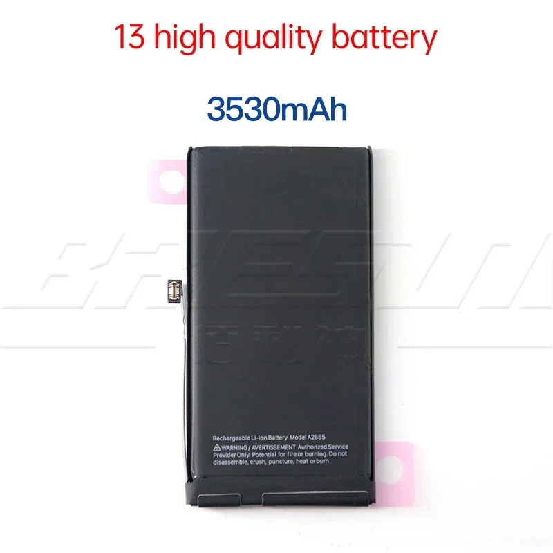 High Quality Large Capacity Zero Cycle Battery for iPhone 7 8 Plus X Xs Max Xr 11 12 13 14Pro Battery Solution with Tool Sticker