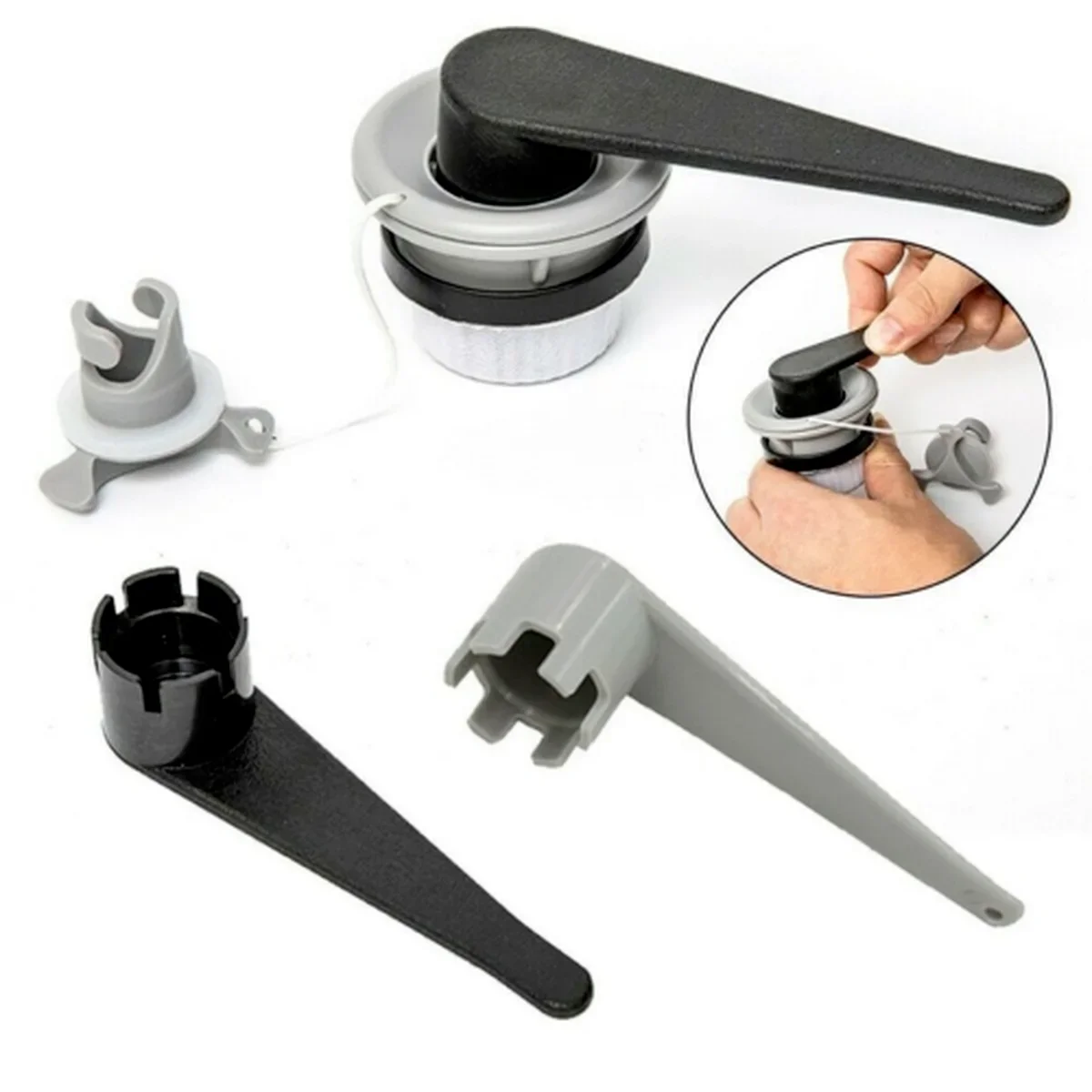 SUP Valve Tightening Wrench Tool New 6-Hole Screw Air Valve Wrench Paddle Board