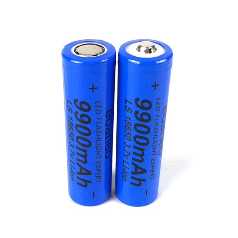 1Pc 18650 batteria ricaricabile batteria 3.7V 18650 9900mAh capacità batteria ricaricabile agli ioni di litio per batteria torcia torcia