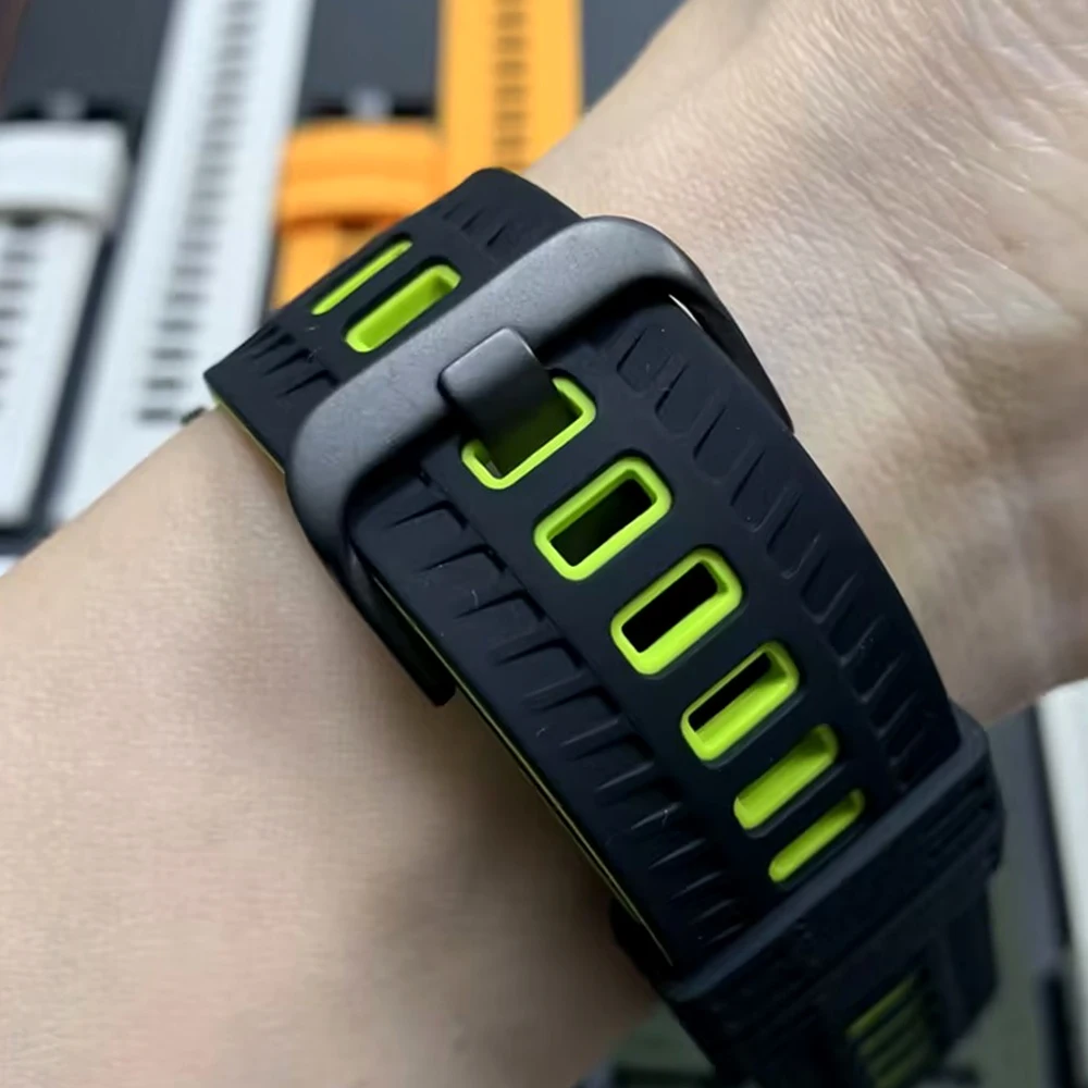 22mm Silicone Watch Bands For Huami AMAZFIT BALANCE 2 BIP 5 6 GTR 4/Cheetah Replace Bracelet Pro For Xiaomi Watch S4 Sport Strap