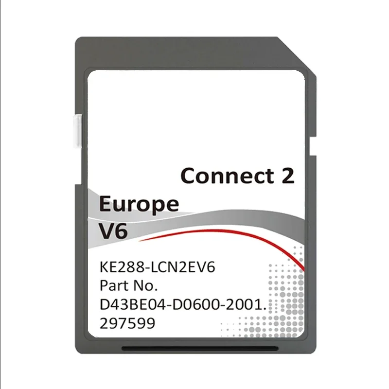 

Connect 2 V6 SD Card 2021 2022 Note Juke Leaf Micra E-NV200 Car Map UK EU for Nissan