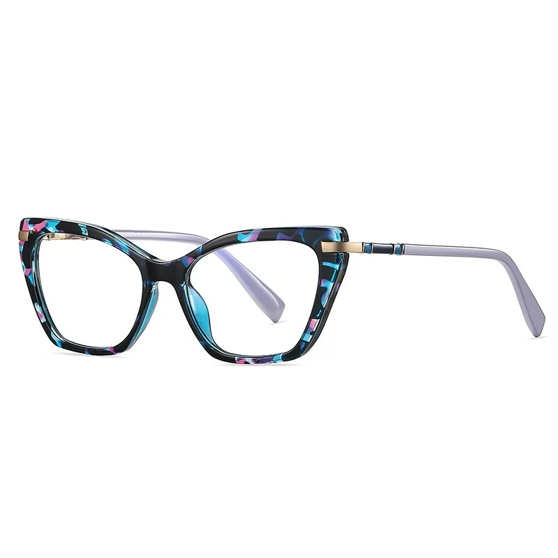 

Retro Glass Frames Cat Eye Reading Eyeglasses Women Fashion Anti Blue Ray Myopia Glasses Hand Made Prescription Glasses