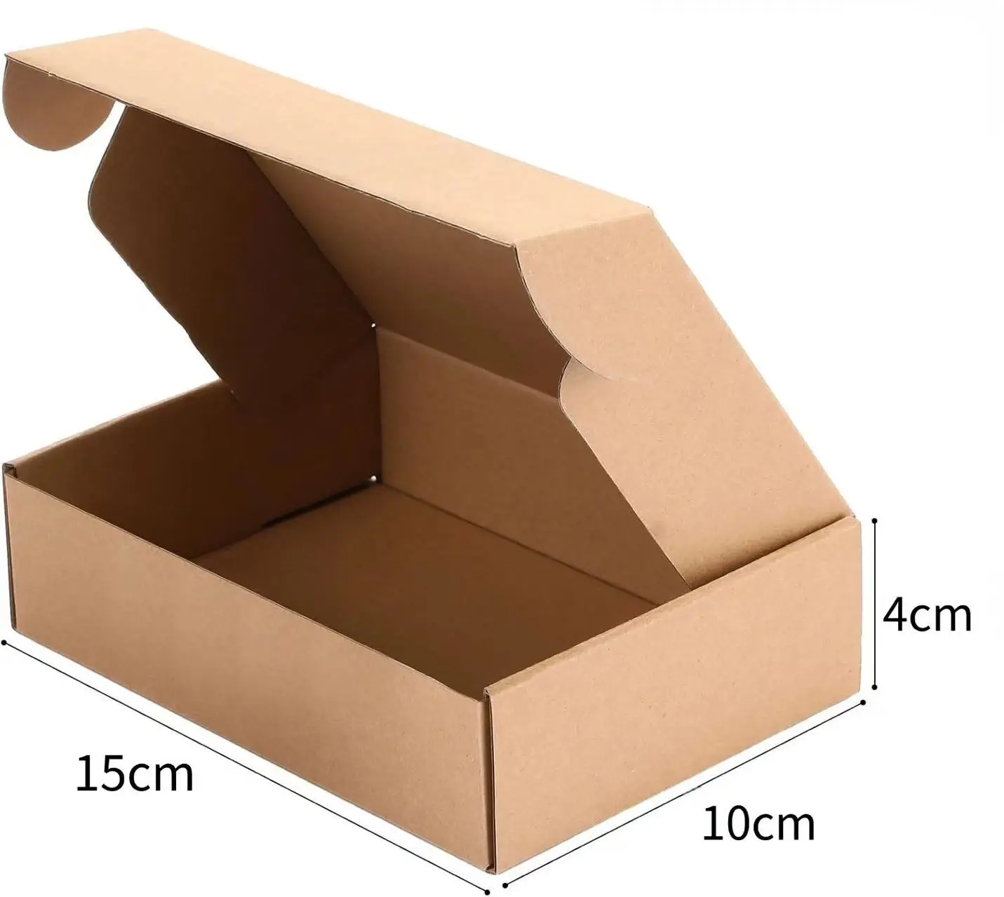 30 قطعة من الكرتون المموج. هذا صندوق التغليف مناسب لتغليف الهدايا والتسليم السريع