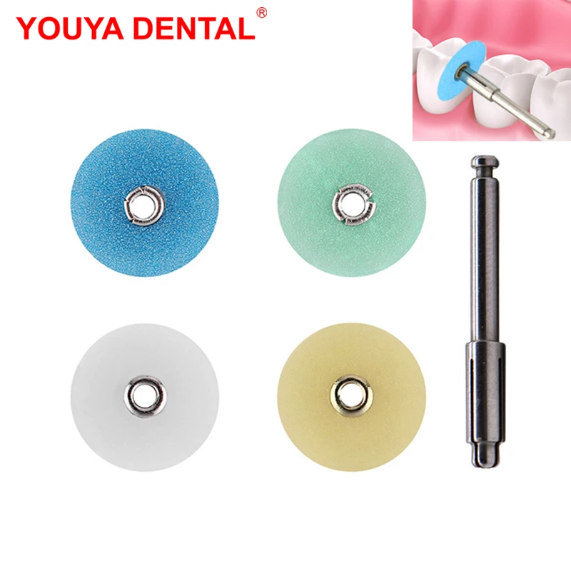 Dental Polishing Discs Gross Reduction Contouring   Finishing And Polishing Discs Composite Porcelain Mandrel Set TeethWhitening