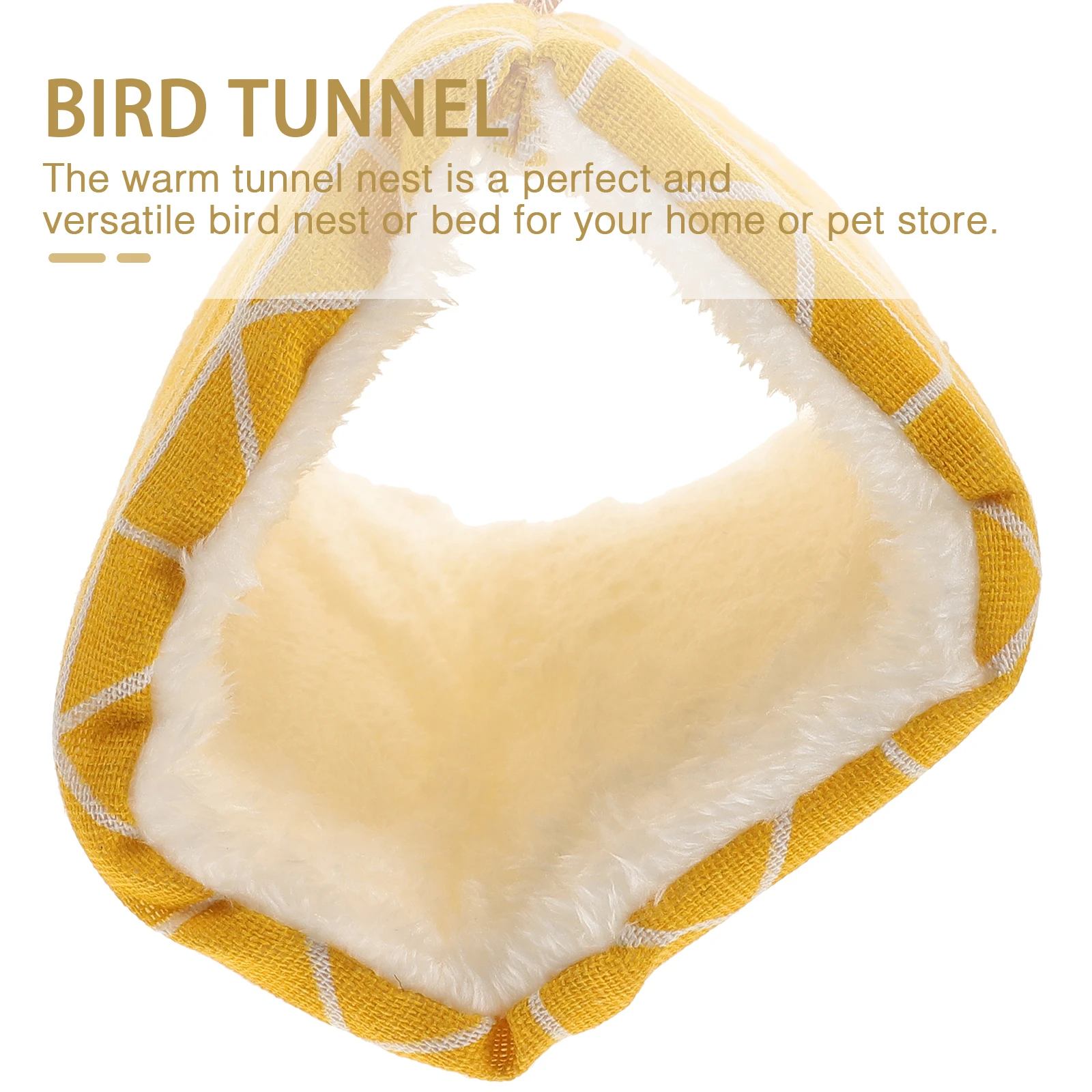

Bird Resting Tunnel Cotton Nest Comfortable Sleeping Bed Small Pet Hamster Guinea Pig Squirrel Chinchilla Four Seasons