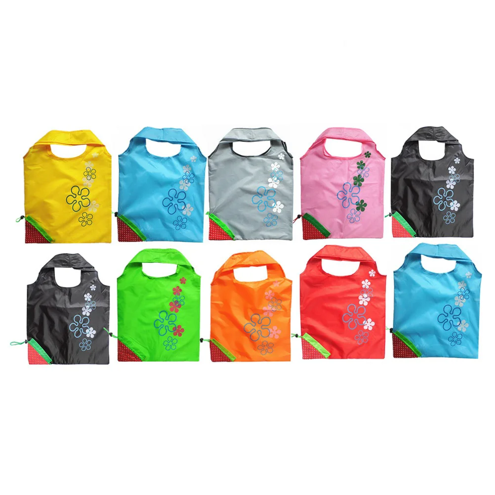 10 Pcs Totebag Storage Groceries Environmentally Friendly Shopping Bags Reusable