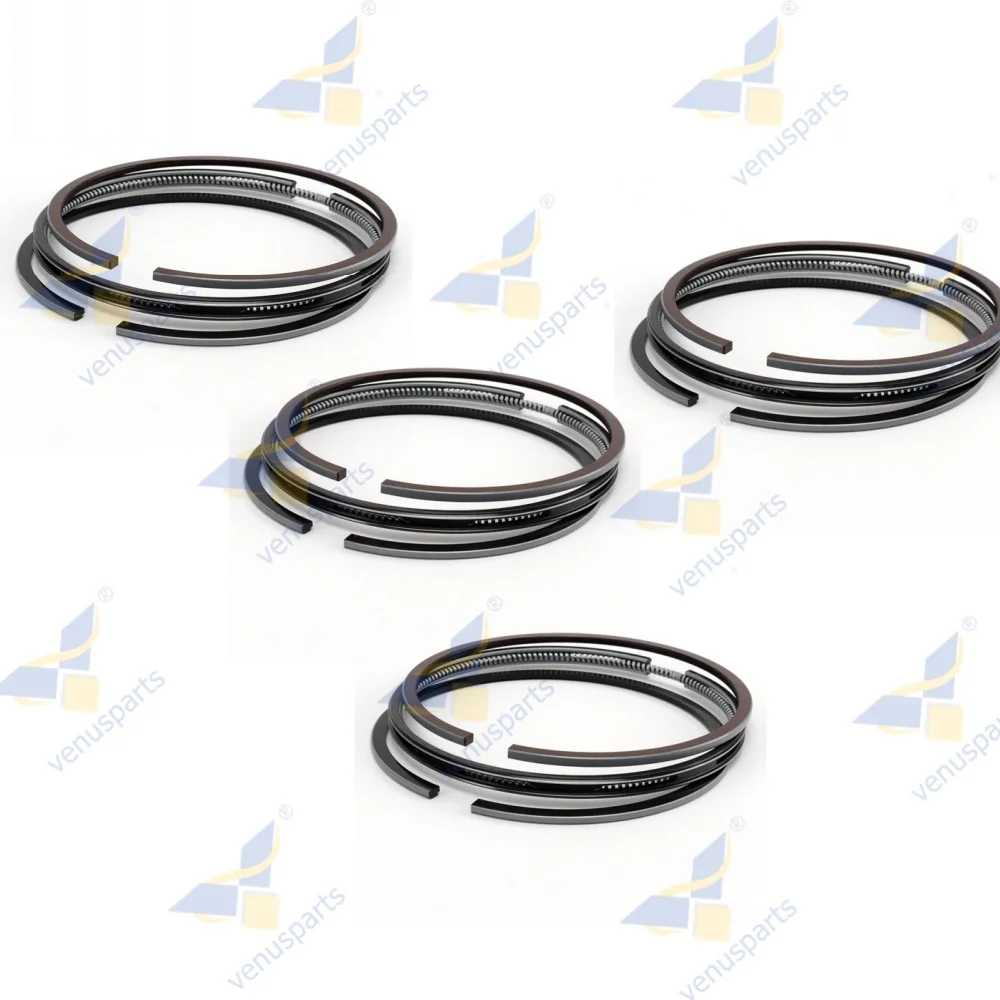 4-Cylinders Piston Ring 4TNE86 4TNV86 For Yanmer TK486E TK486V Diesel Engine 86*2+2+4mm STD 86mm