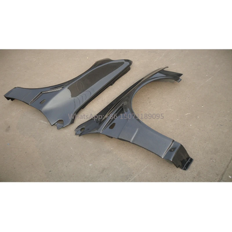 

Evolution 8 и 9, переднее широкое крыло из углеродного волокна с одним вентиляционным боковым крылом (+10 мм), автомобильные крылья, категория продуктов