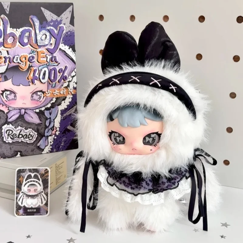 Rebaby Teenage Era 400% Series Blind Box Cute Rebaby Blind Doll Vinyl Plush Mystery Box Anime Action Figure Ornament Gift Toys view 5