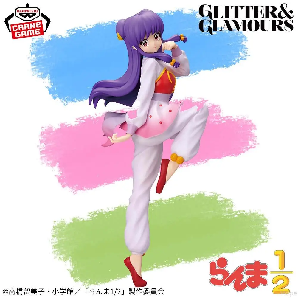 

Оригинальный BANPRESTO GLITTER GLAMOURS Ranma 1/2 шампунь фигурка аниме модель игрушки