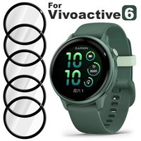 1/3/5Pcs Screen Protector For Garmin Vivoactive 6 Watch Clear Soft Anti-scratch 3D Cruved Film Protective Cover for Vivoactive6