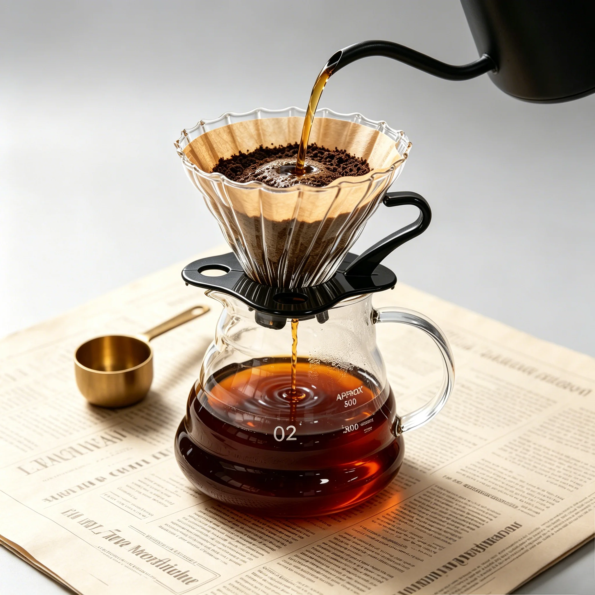 Set da Caffè Pour Over in Vetr - Coffee Dripper V60 recensione e prezzo