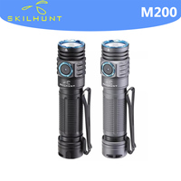 SKILHUNT M200 V3 1400 Lumens 18650 Magnetic USB Rechargeable LED Flashlight Outdoor Bright light Camping Hiking Cycling Fishing