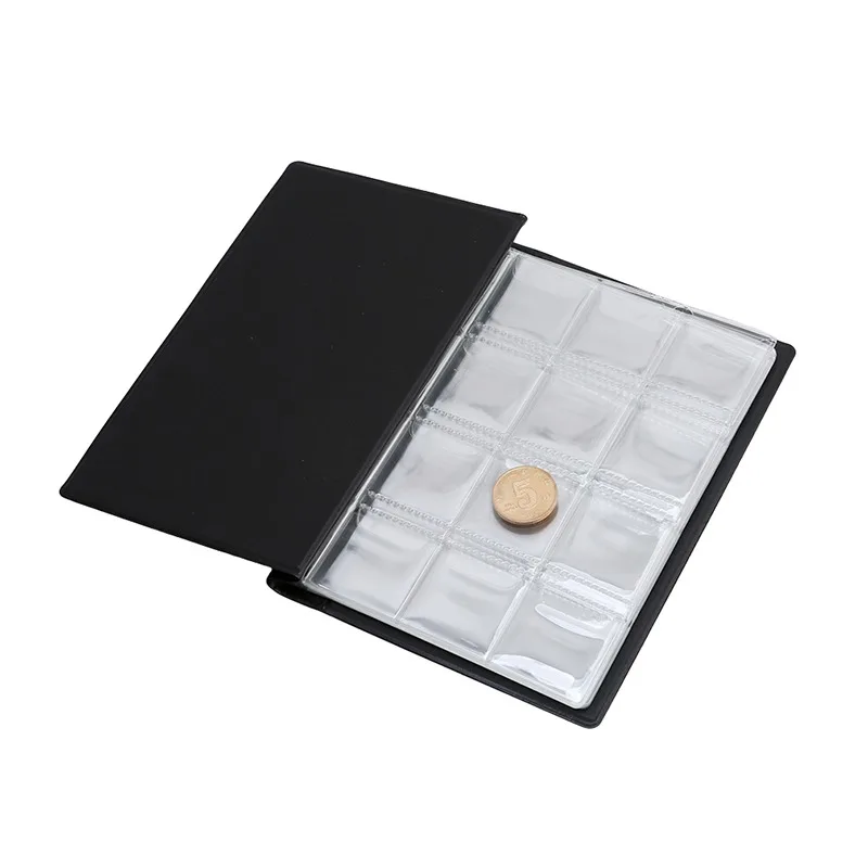 For Collector Coin Holder Albums Mini Penny Coin Storage Bag Collecting Money Organizer 120 Pockets Coins Collection Album Book image 5