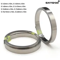 10m/Roll 18650 Li-ion Battery Nickel Plated Strip Connector 0.1mm 0.12mm 0.15mm 0.2mm Battrey Connector Spot Weld Steel Belt