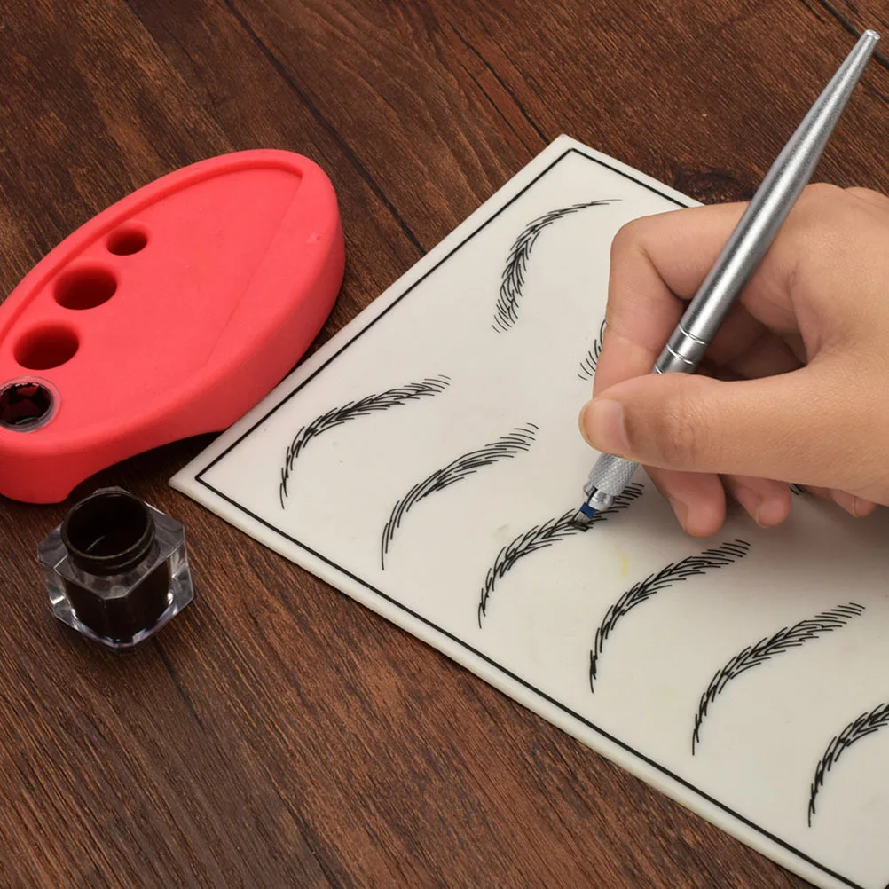 

1Pcs Slender Manual Eyebrow Pen Embroidery Needle Grip Lightweight Makeup Eyebrow Pencil Lip Liner Eyeliner Scar